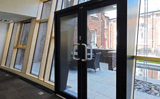 Aluminium Entrance Doors