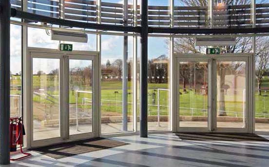 Aluminium Entrance Doors